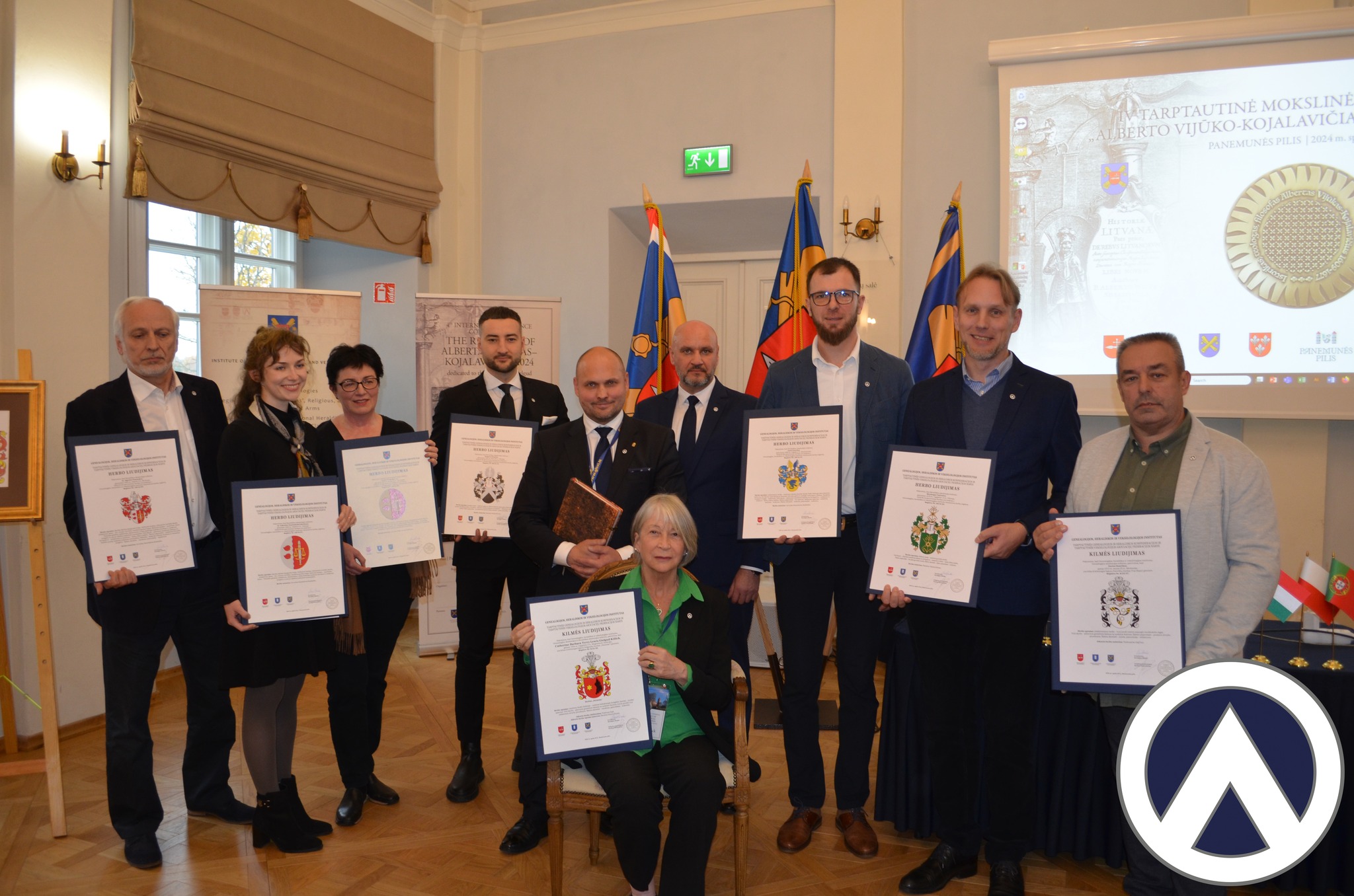Armigeriai Panemunės pilis